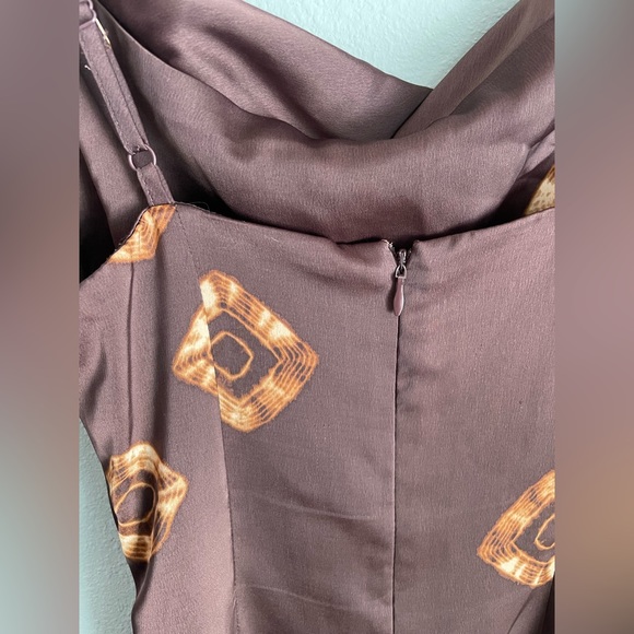 UO Mallory Cowl Slip Mini Dress (XS) - Picture 7 of 9